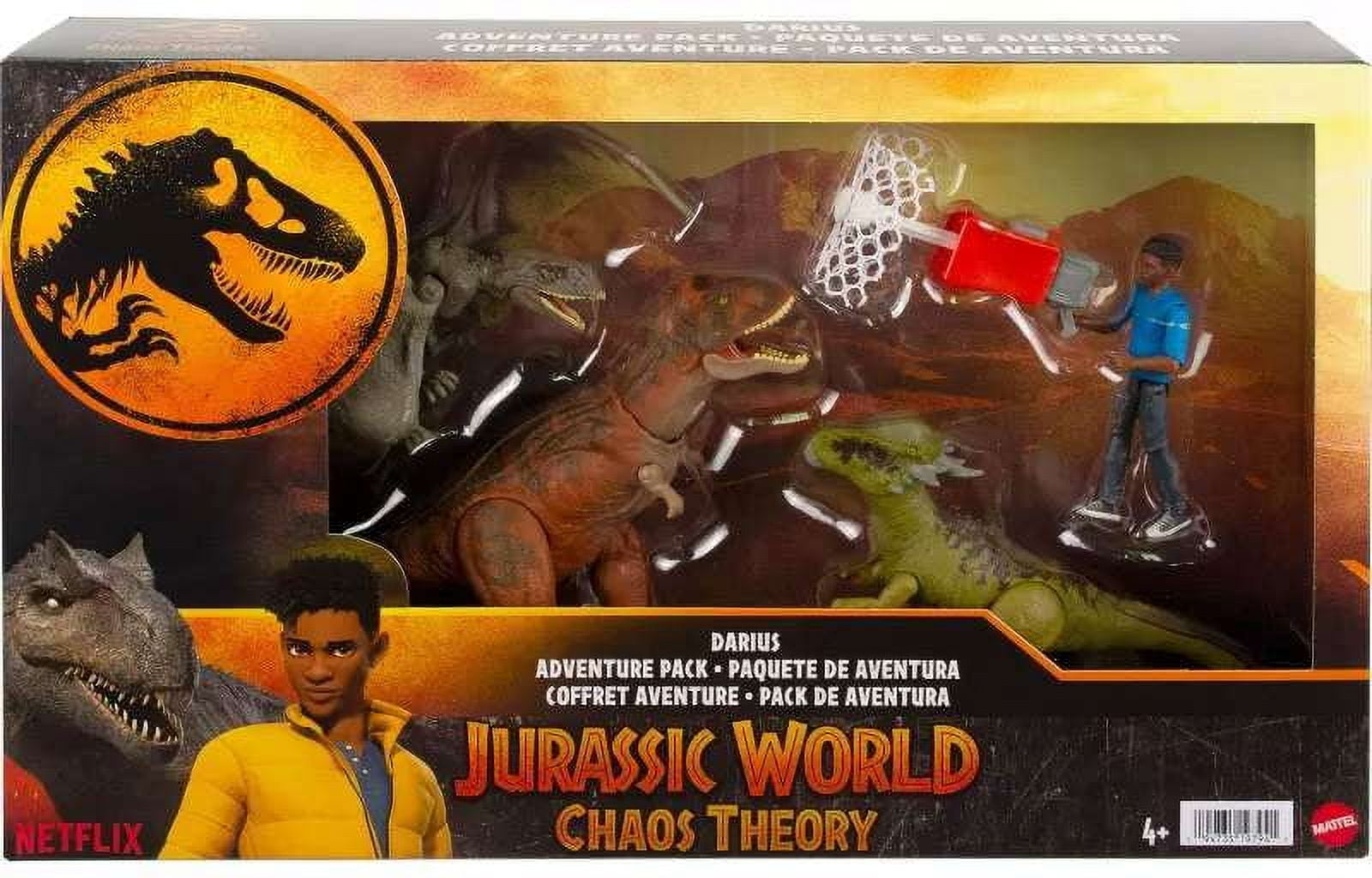 Mattel Jurassic World: Epic Evolution Action Figure, 3.75"