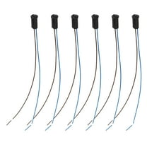 HAKIDZEL G4 Bulb Socket Black 6Pcs Lamp Holder Base