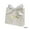 White, variant on 10 Sets Thank You Bow Mini Gift Tote Bags, Paper, 4.3x3.9x1.7 in, Gold, Sturdy & Festive
