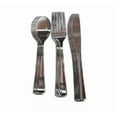thumbnail image 3 of 12-Pc Silver-Look Stainless Steel-Look Plastic Cutlery Set,Silverware,Spoon,Fork, 3 of 5