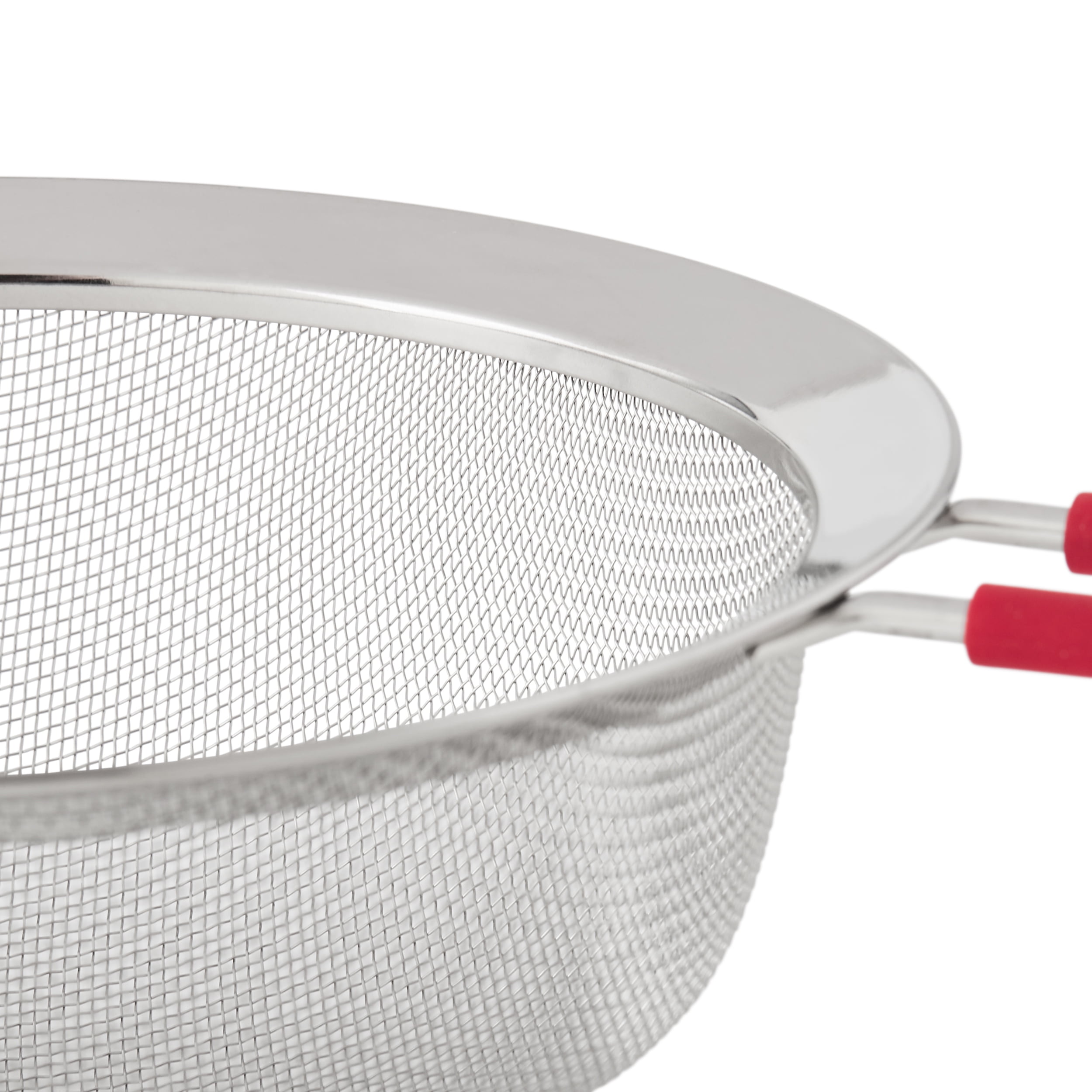 Rösle Fine-Mesh Kitchen Strainer with Round Handle, 7.9