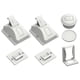 thumbnail image 4 of Cerraduras Magnéticas Para Gabinetes Para Bebés Paquete De 2 Y 1 Llave Cerraduras Para Cajones De Seguridad Para, 4 of 10