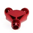 thumbnail image 7 of RED Male Flare Y-Block Fitting Adapter AN10 10-AN Male to 2X AN10 10-AN Male RED Male Flare Y-Block Fitting Adapter AN10 10-AN Male to 2X AN10 10-AN Male, 7 of 7