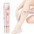 thumbnail image 5 of Double-head Women Electric Shaver USB Rechargeable Waterproof Portable Travel Face Body Bikini Area Arm Leg Hair Removal Razor Epilator Trimmer, 5 of 8
