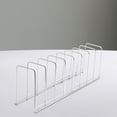 thumbnail image 6 of TISHITA Dish Storage Rack Dish Rack Compact Sink Dish Drainer Rest Storage Holder Plate Organizer for Restaurant Cabinet Cafe Kitchen B, 6 of 8