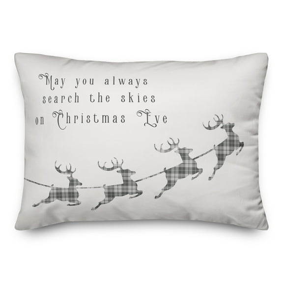 Creative Products Reindeer Sky 20 x 14 Indoor / Outdoor Pillow