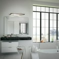 thumbnail image 2 of WAC Lighting View 28" 3-CCT 2700K LED Aluminum Bathroom Vanity Light in Black, 2 of 5