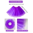 thumbnail image 2 of Falda tutú NSODREEM para mujeres y niñas (morada), 2 unidades, 2 of 7