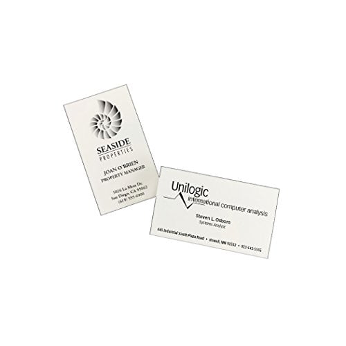 Avery Business Cards for Laser Printers 5376, Ivory, Uncoated, Pack of 250