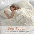 thumbnail image 4 of 3 Piece Yellow Branch Duvet Cover Set Full Size,Microfiber Comforter/Quilt Cover with Corner Ties and 2 Pillowcases,Spring Summer Pastoral Botanical Aesthetics All Season Bedding with Zipper Closure, 4 of 8