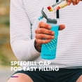 thumbnail image 4 of HydraPak SkyFlask Speed ​​- Botella de agua corriente plegable de mano (350 ml, 500 ml, 500 ml aislada) - Correa ajustable, ligera, tapa a prueba de derrames, 4 of 5