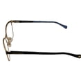thumbnail image 4 of Lucky Mens Ophthalmic Soft Square Navy Gold Metal Frame D111 53mm, 4 of 6