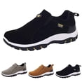 thumbnail image 5 of YLYL Men's Orthopedic Sneakers Arch Support Wide Width No Slip Lightweight Outdoor Walking Hiking Shoes, 5 of 6