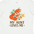 thumbnail image 4 of Inktastic Aunt Loves Me Woodland Fox Boys or Girls Baby T-Shirt, 4 of 5
