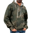 thumbnail image 1 of Funicet Sweat à Capuche pour Hommes, Sweat à Capuche Imprimé Mode Décontracté avec Cordon de Serrage et Poche Manches Longues, 1 of 5
