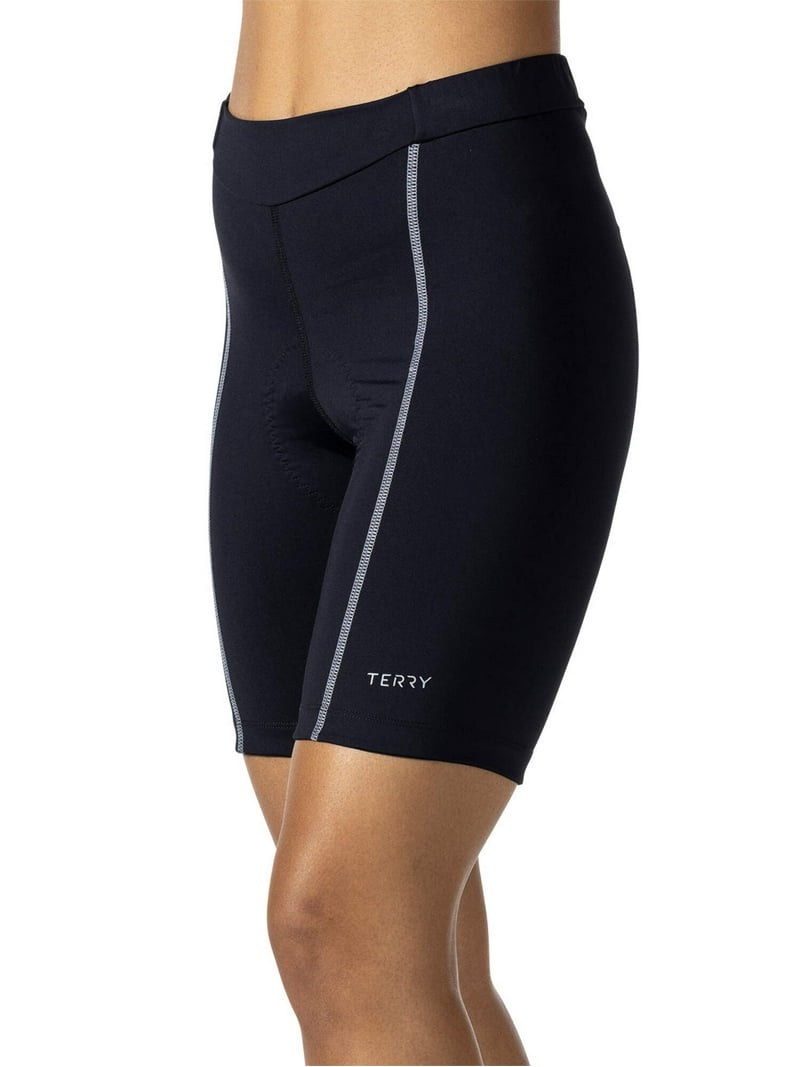 Terry Bella Bike Shorts Women Padded, Regular Inch Silicone