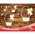 thumbnail image 3 of Unfinished Wood Egg Easter Basket Shape | DIY Craft Cutout 4" / 1/4", 3 of 3