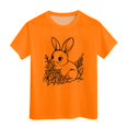 thumbnail image 4 of ZTKWD Girls Holidays Short Sleeve Graphic T-Shirts 2-14 years Easter bow, 4 of 4