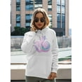 thumbnail image 2 of Zodiac Sign Capricorn Design Hoodie Women -Image by Shutterstock, Female XX-Large, 2 of 4