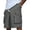 Gray, variant on Besolor Men's Cargo Shorts Wide Leg Elastic Drawstring Waisted Casual Loose Outdoor Hiking Workout Knee Length Pants with Multi Pockets(X-Small,Khaki)