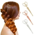thumbnail image 2 of Horquillas punk, tijeras, accesorios para el pelo, 3 unidades, horquillas para mujer y niñas, pasadores bonitos, 2 of 8