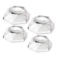 thumbnail image 1 of Set of 4 Acrylic Display Stand Holder For Sphere Gems Eggs Pedestal Zulema soporte de bola de cristal acrílico, 1 of 8