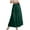Green, variant on MIXUE Skirts For Women Summer Solid Color Elastic High Waist A Line Pleated Boho Maxi Skirt Streetwear,Red,M