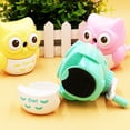 thumbnail image 4 of KAKOWELY pencil sharpener Owl Design Cartoon Semi-automatic Rotary Pencil Sharpener Best Pencil Sharpener for Kids Children Students (Random Color)3.7"X3.54"X4.02", 4 of 5