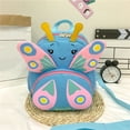 thumbnail image 5 of GobdXE Back To School Unisex Student 3D Butterfly Cartoon Mini Backpack Dual Zipper Pocket Lightweight Daypack Size:One Size, 5 of 5