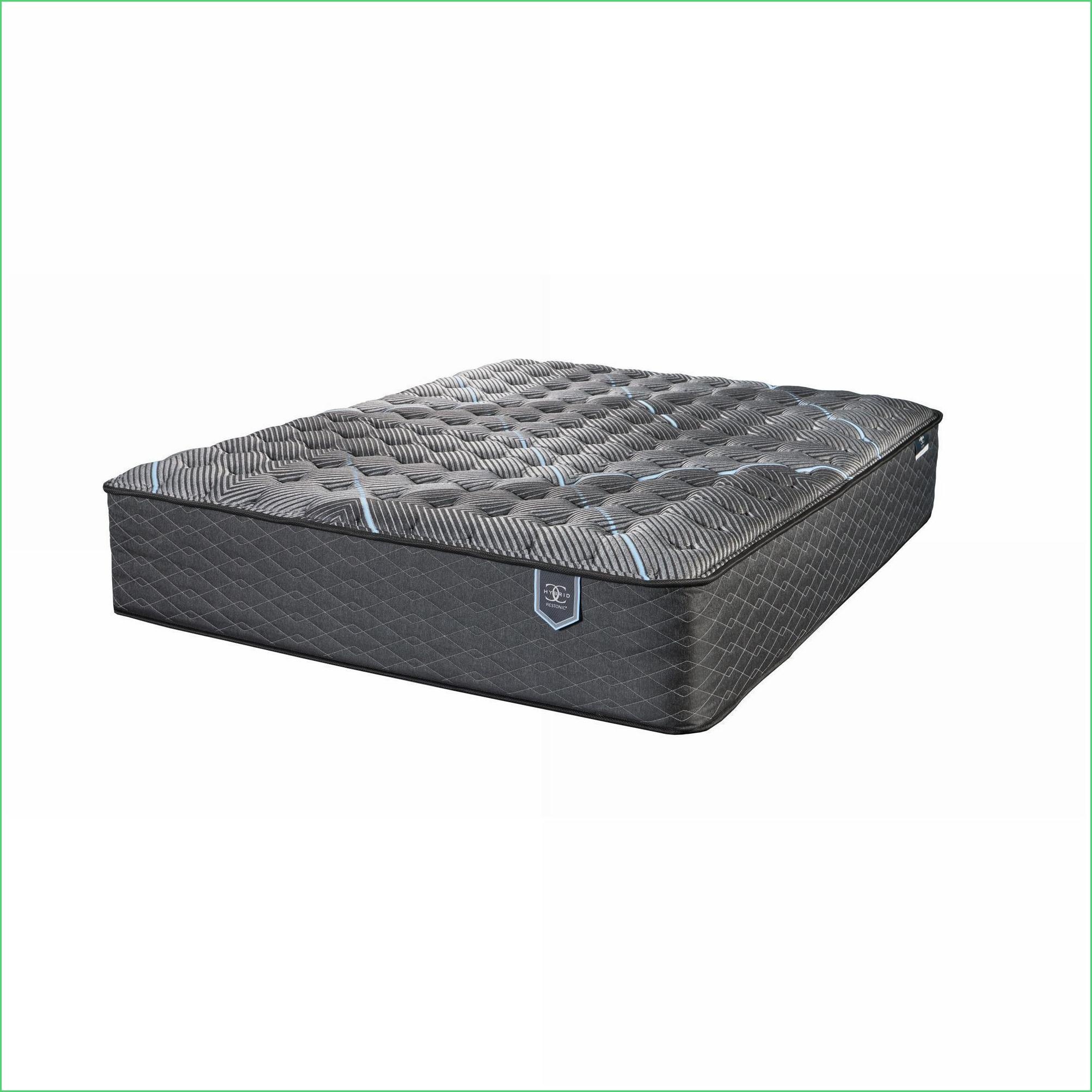 Mattresses | Restonic Restful Night Firm King Mattress with Dual Cooling | Foam | Black