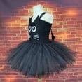 thumbnail image 2 of XFHLMJFF Girls Dress Children Kids Toddler Baby Sleeveless O-Neck Performance Spaghetti Strap Carnival Tulle Princess Pageant Frocks Comfortable Dailywear, 2 of 4