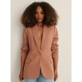 thumbnail image 2 of Elina fashion Female Blazer Terry Rayon Jacket Formal Office Suit Coat, 2 of 5