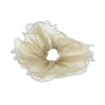 thumbnail image 5 of Ofertas Únicas 1 Pc Scrunchie Moda Oversized Malla Gomas para el Cabello Marrón, 5 of 5