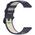 thumbnail image 5 of 22mm Smart Sports Watch Two-Color Silicone Replacement Strap, Breathable, Lightweight, Sweat & Water Resistant, Versatile for Various Occasions, 5 of 5
