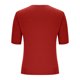 thumbnail image 5 of Camisas de Manga Larga Casual de las Mujeres Color Sólido Nuevo Cuello en V Tira Suelta Cepillada Camisa de Manga Corta, 5 of 6