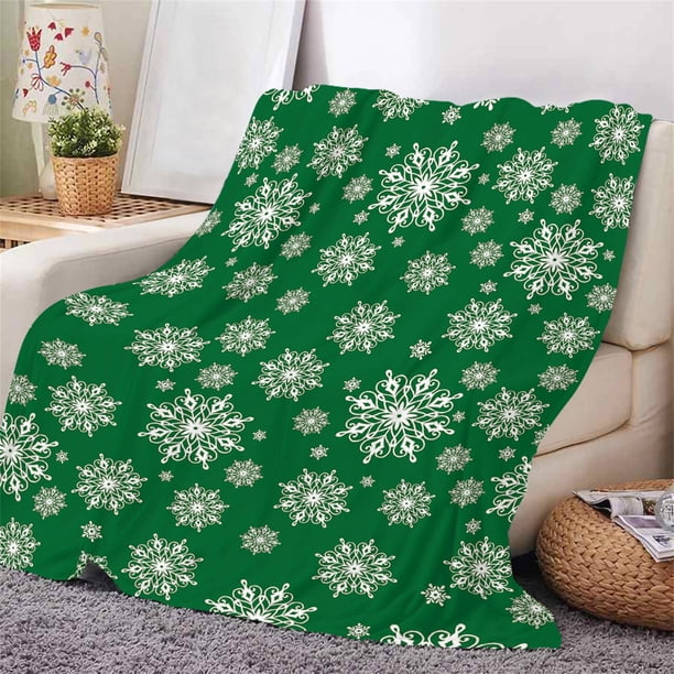 French Plush Blanket Christmas Series Plush Blanket Home Office Nap Blanket
