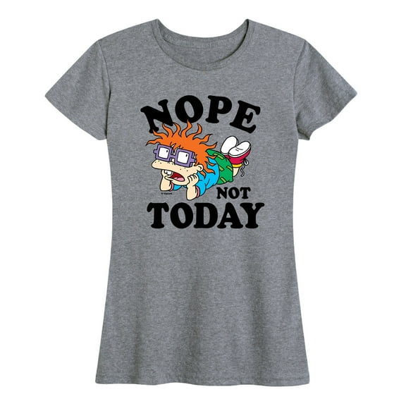 Rugrats - Chuckie Nope Not Today - Women's Short Sleeve Graphic T-Shirt