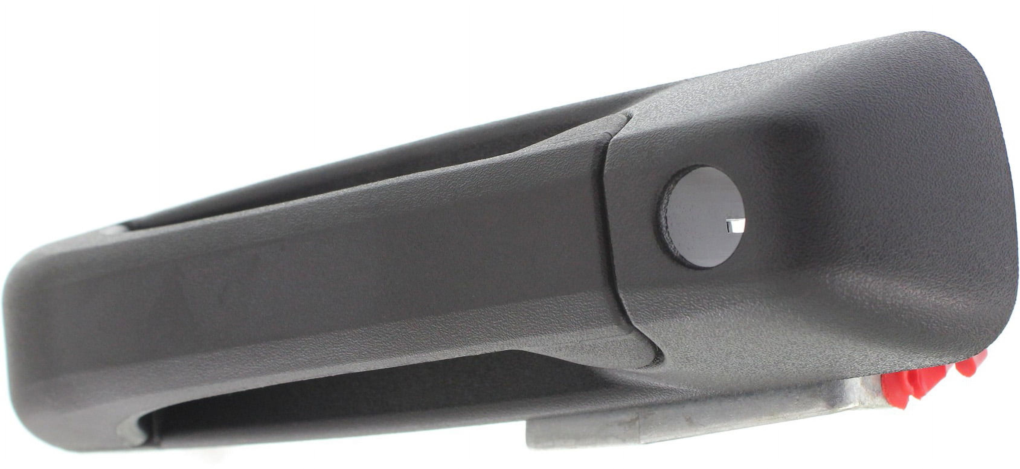Replacement REPD462107WK Exterior Door Handle Compatible with 2011-2018 Ram 1500 2010 Dodge 2500 Front, Right Passenger Textured Black