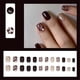 thumbnail image 2 of 24Pc Square Press on Nail Leopard Design French Fake Nail Acrylic False Nail,Artificial Nail Glues on Nail for Women, 2 of 4