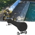 thumbnail image 3 of 1pc Pool Cover Reel 16/18/20/24FT Heavy-duty Solar Cover Protective Cover For All-Weather Protection Easy Maintenance, 3 of 4
