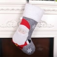 thumbnail image 2 of XWSHYW Adornos Colgantes Bolsa para Colgar En Árbol de Navidad con Decoración Navideña, Cálculo y Muñecos Sin Rostro, Bolsa de Regalo, 2 of 2