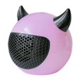 thumbnail image 2 of Calentador de escritorio portátil Calentador de espacio Calentamiento rápido Protección contra sobrecalentamiento Calentador eléctrico silencios Rosa Baoblaze calefactor portátil, 2 of 8