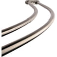 thumbnail image 1 of Tringle de Douche Réglable à Double Courbure en Acier Inoxydable Nickel Satiné, 1 of 2