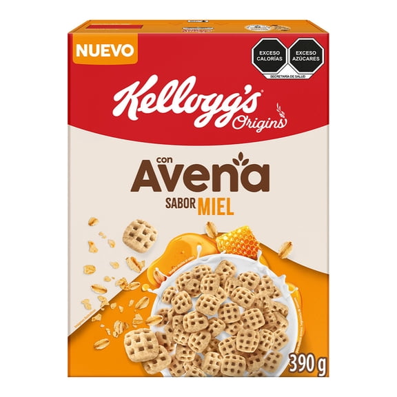 Cereal Kellogg's Origins con Avena sabor Miel 390 g