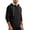 AB147 Black, variant on Button Drawstring Hoodies For Mens Casual Long Sleeve Pullover Tops Comfortable Hooded Sweatshirts For Streetwear