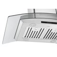 thumbnail image 3 of Ancona IGCB636 36" Island Glass Range Hood in Stainless Steel, 3 of 10