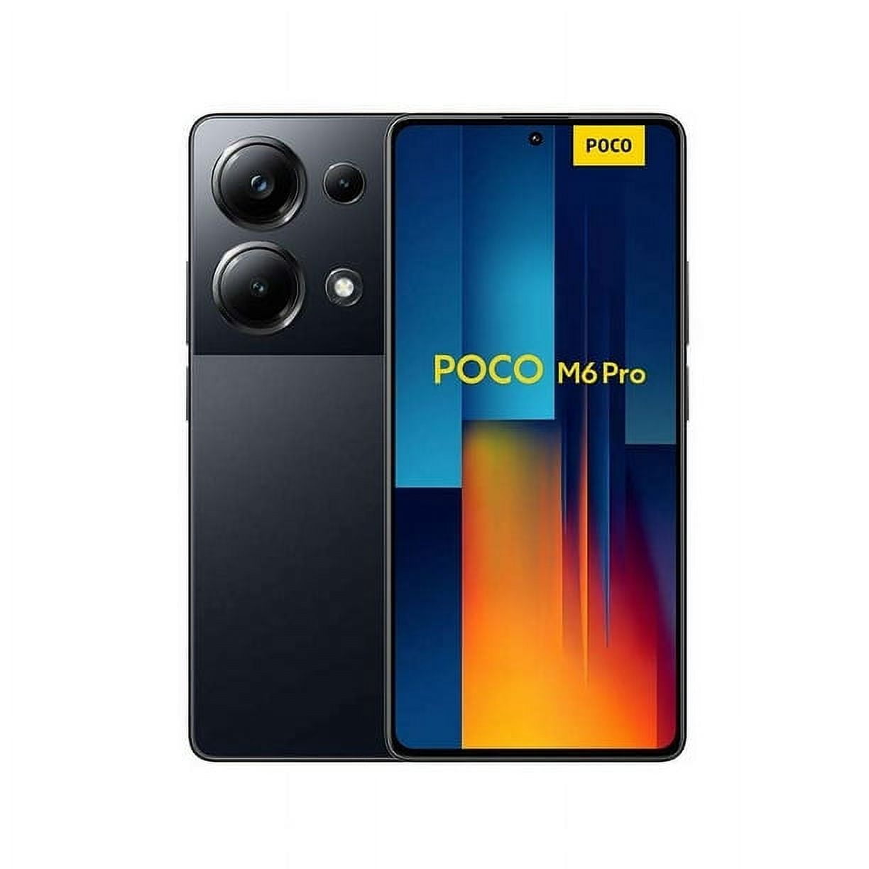 Celular POCO M6 PRO 8GB 256GB Flow AMOLED 6.67" 64MP 16MP negro Xiaomi ...