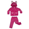 thumbnail image 1 of Conjunto Chamarra con Gorro Bordado Kiss Coneja Fiusha Baby Kisses Conjunto2732, 1 of 4