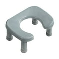 thumbnail image 2 of DOLITY Tabouret de Toilette Rangement Facile Accroupi Pot Robuste Portable Tabouret de Salle de Bain Gris P, 2 of 9