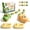 2-Pack, variant on Remote Control Magnetic Snake Game Toy, Real-Life Snake Eating Itself Toy Car with Lights & Sound - Green
